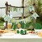 110-Piece Artificial Tropical Palm Leaves – 11 Types of Monstera & Jungle Leaves with Stems for Hawaiian Luau, Safari, Wedding, Birthday, Shower, and Party Decorations